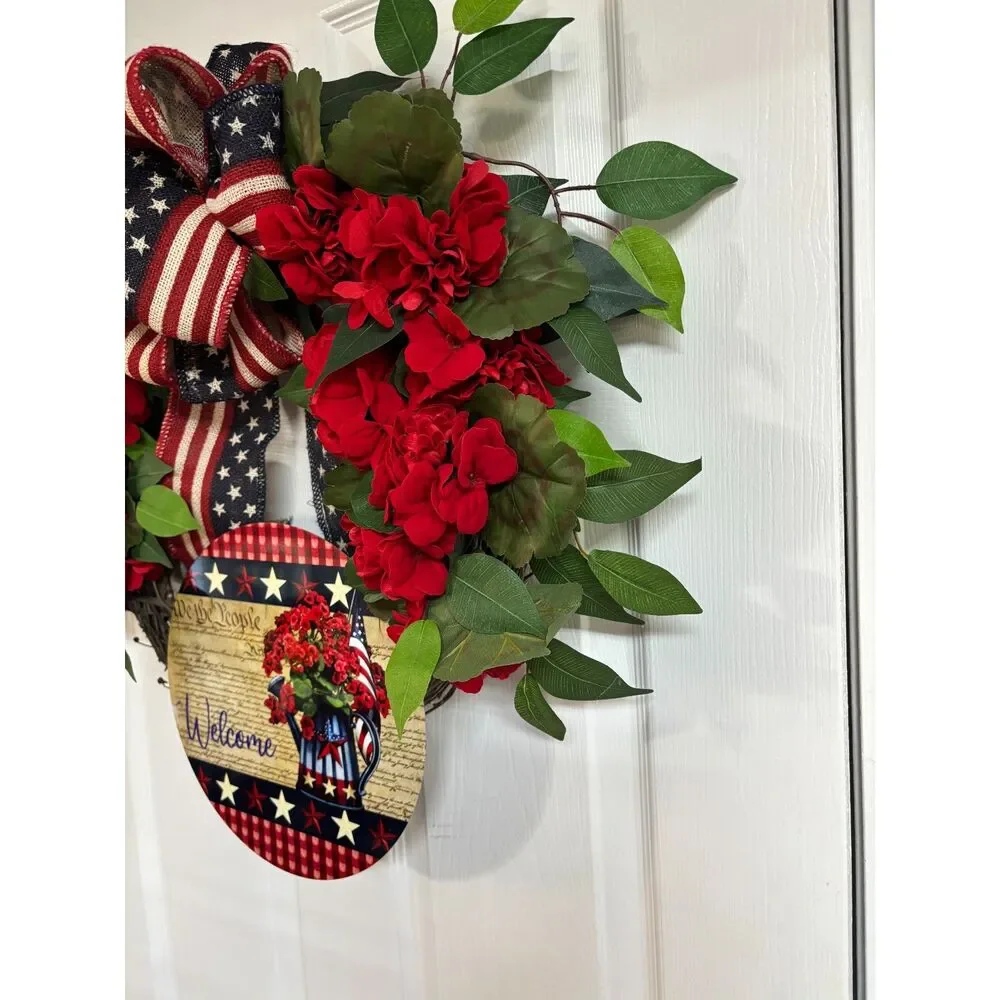 Fourth Of July Grapevine, July 4th Grapevine, Patriotic Grapevine Wreath